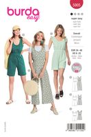 Burda Schnittmuster 5905 Damen Overall