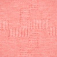 Bekleidungsstoff Jacquard Sweat Relief geometrisch pink meliert 1.55m