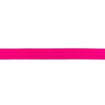 Köperband Baumwolle gewaschen pink Breite: 2,5cm