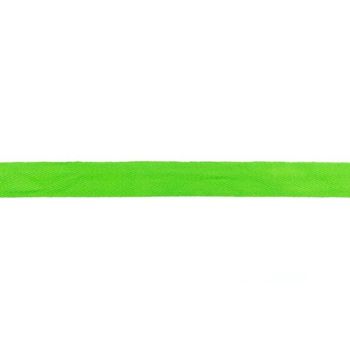 Köperband Baumwolle gewaschen apfelgrün Breite: 2,5cm