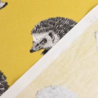 83244-Panama-Dekostoff-Baumwollstoff-Digitaldruck-Hedgehog-Canvas-Igel-gelb-schwarz-140cm-Breite-KW10-2023-212547Capture0073.jpg Dekostoff Baumwolle Digitaldr. Hedgehog Canvas Igel gelb schwarz 140cm