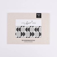 Little bee Fresh veganes Bio Bienenwachstuch Monochrom verschiedene Größen
