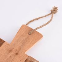 Clayre & Eef Deko Tablett rustikal Holz rechteckig natur 50x25x3cm