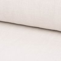 Leinen Gardinenstoff Meterware halbtransparente Leinengardine EASY LINEN uni natur 2.90m Höhe