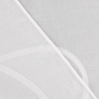 Scherli Gardinenstoff EASY CARE transparent Leinenstrukur Grafik Schlingendessin ecru 2.95m Höhe