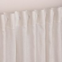 SCHÖNER LEBEN. Gardine Leinenstruktur EASY LINEN natur 140cm breit und 280cm hoch oder Wunschhöhe