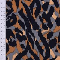 Stretchstoff Viskosestoff Bekleidungsstoff Rosella GrafikdessANIMAL SK