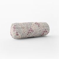 SCHÖNER LEBEN. Kissenhülle Digitaldruck Blumenwiese cremeweiß lila