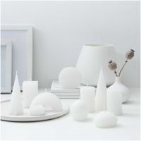 Rico Design Kerzen Wachs Granulat weiß 600g