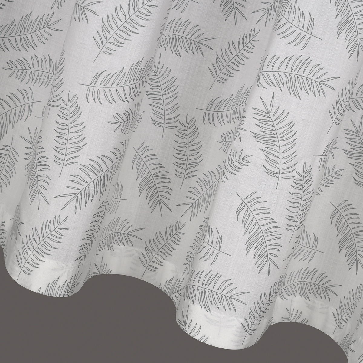 83626-Bio-Schlaufenbistro-Scheibengardine-aus-Bio-Baumwolle-mit-Blaetterprint-wollweiss-gruen-150x50cm-41023-050-0810-2022-2-1500.jpg Bio Schlaufenbistro Scheibengardine aus Bio Baumwolle mit Blätterprint wollweiß grün 150x50cm