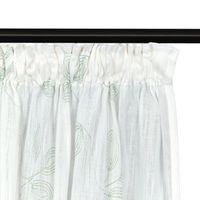 83643-Bio-Gardine-transparenter-Vorhangschal-aus-Bio-Baumwolle-mit-Blaetterstickerei-und-natuerlicher-Leinenstruktur-weiss-gruen-140x245cm-40740-245-0500-2022-8-1500.jpg Transparenter Vorhangschal aus Bio Baumwolle mit Blätterstickerei und natürlicher Leinenstruktur weiß grün 140x245cm