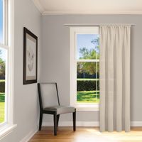 Bio Gardine halbtransparenter Vorhangschal aus Bio Baumwolle Leinenstruktur taupe natur 140x245cmr