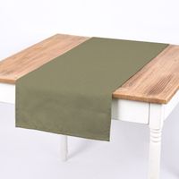 83673-SCHoeNER-LEBEN--Tischlaeufer-Waffelrelief-Kaestchenstruktur-uni-khaki-gruen-40x160cm-KW5-2023-210313Capture0012Tischlaeufer.jpg SCHÖNER LEBEN. Tischläufer Waffelrelief Kästchenstruktur uni grün
