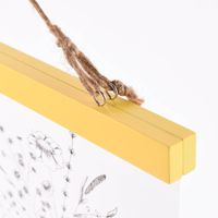 Sass & Belle Posterleiste magnetisch gelb A2 61cm