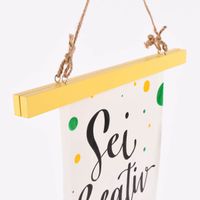 Sass & Belle Posterleiste magnetisch gelb A4 31cm