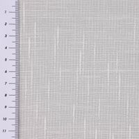 Gardinenstoff feine Längsstreifen transparent raumhoch mit Bleiband wollweiß 2.90m Höhe