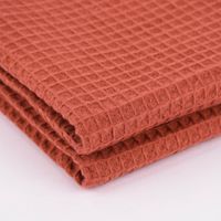 SCHÖNER LEBEN. Geschirrtuch 2er Set Waffelpique einfarbig 50x70cm verschiedene Farben