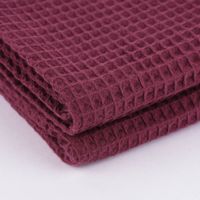 SCHÖNER LEBEN. Geschirrtuch 2er Set Waffelpique einfarbig 50x70cm verschiedene Farben