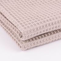 SCHÖNER LEBEN. Geschirrtuch 2er Set Waffelpique einfarbig 50x70cm verschiedene Farben