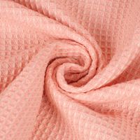 Dekostoff Waffelrelief Kästchenstruktur Honeycomb rosa 1.30m Breite