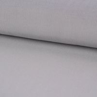 Cordstoff Feincord Babycord Baumwolle Meterware uni hellgrau 1.45m