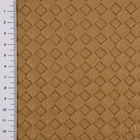 Kunstleder Kreativleder Flechtoptik ocker 1.38m Breite