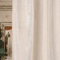 Rasch Textil Stores Shine Längsstreifen Leinenstruktur linen natur 30
