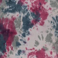 Burda Cordstoff Stretch Cord Meterware Batikoptik rosa blau grün 134c