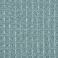 Bekleidungsstoff Waffelpique Waffelstoff Baumwolle uni arctic blue 1.4
