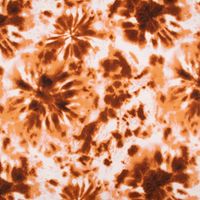 French Terry Sommersweat Meterware Tie Dye Batik weiß kupfer 1.45m