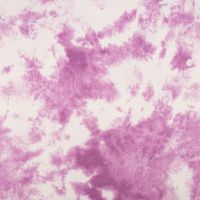 French Terry Sommersweat Meterware Tie Dye Batik weiß lila 1.45m