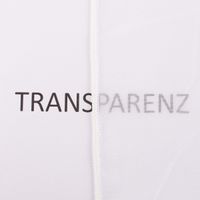 Gardinenstoff Gardinenstores schwer entflammbar transparent raumhoch mit Bleiband weiß 260cm Höhe