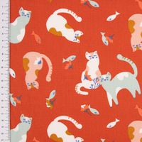 84172-Baumwollstoff-Webware-Tacha-Katzen-Blumen-Fische-rot-1-47m-Breite-KW16-2023-217354Capture0071.jpg Baumwollstoff Webware Chadwick Katzen Blumen Fische rot 1.47m Breite