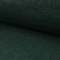 Polsterstoff Möbelstoff Chenille Flachgewebe uni meliert tannengrün