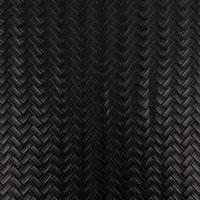 Kunstleder Lederimitat Flechtmuster grob schwarz 1.4m Breite