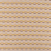 Polsterstoff Dekostoff Flachgewebe Mira Hexagon beige gelb 1.40m