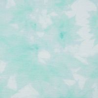Viskose Jerseystoff Batik Digitaldruck Tye Dye Blumen grün 1.40m