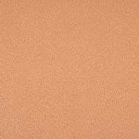 Baumwollfleece Fleecestoff aus Baumwolle gebürstet uni muskat-beige 1