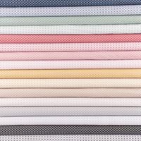 Baumwollstoff Popeline Minimals Blümchen Kreis-Ornamente weiß dunkelb
