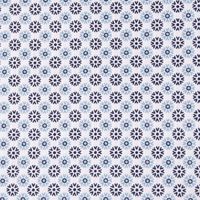 Baumwollstoff Popeline Minimals Blümchen Kreis-Ornamente weiß dunkelb