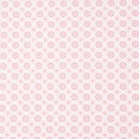 Baumwollstoff Popeline Minimals Blümchen Kreis-Ornamente weiß rosa 1.