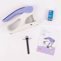 Prym VARIO Creative ® Tool ergonomics für nähfreie Knöpfe Verschlüsse und mehr weiß violett 24x19.5x7.6cm