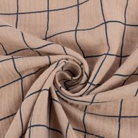84493-Double-Gauze-Musselinstoff-Meterware-Gitterkaro-beige-dunkelblau-1-30m-Breite-KW19-220424Capture0019.jpg Double Gauze Musselinstoff Meterware Gitterkaro beige dunkelblau 1.30m