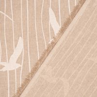 SCHÖNER LEBEN. Tischdecke Iconic Seagull Stripe Möwen Streifen natur