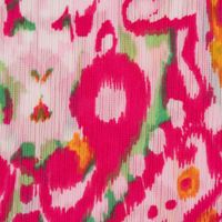 Chiffon Fantasie-Ornamente pink 1.49m Breite