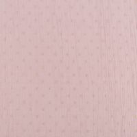 Baumwollstoff Crinkle Dobby Lurex rosa goldfarbig 1.35m Breite