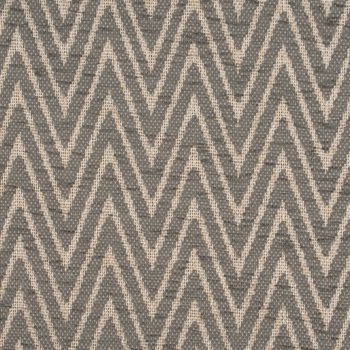 Polsterstoff Dekostoff Flachgewebe Mira Chevron hellgrau beige 1.40m