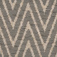 Polsterstoff Dekostoff Flachgewebe Mira Chevron hellgrau beige 1.40m