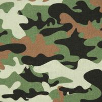 Baumwollstoff Webware Camouflage grün 1.47m Breite