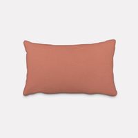 SCHÖNER LEBEN. Kissenhülle Outdoor uni terracotta div. Größen